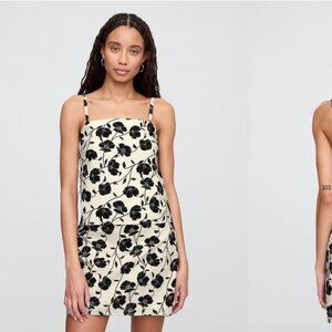 TWO PIECE linen blend mini skirt outfit size medium